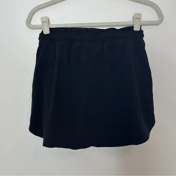 Athleta Black Crest Skort Skirt Size 0 Built in Shorts - Picture 7 of 12